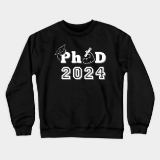 PhD Survivor 2024 | PharmD 2024 Pharmacy Doctorate Degree Graduate Crewneck Sweatshirt